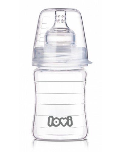 Пляшка скляна LOVI 150 ml - Diamond Glass 74/100